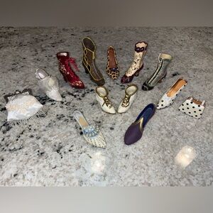 Miniature shoe collection bundle-THIRTEEN ITEMS!!!!